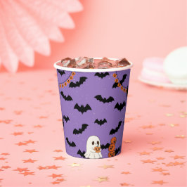 copo de papel de 8 oz do halloween