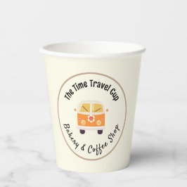 Copo de papel para café The Time Traveler Coffee B