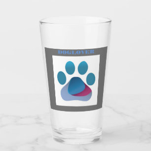 Copo De Pint 16 oz. Vidro de impressão