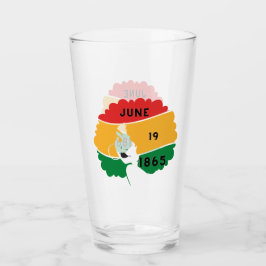 Copo De Pint 19º Vidro - Mulher Afro