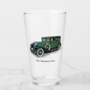 Copo De Pint 1931 Silverdome 4 Vidro de porta