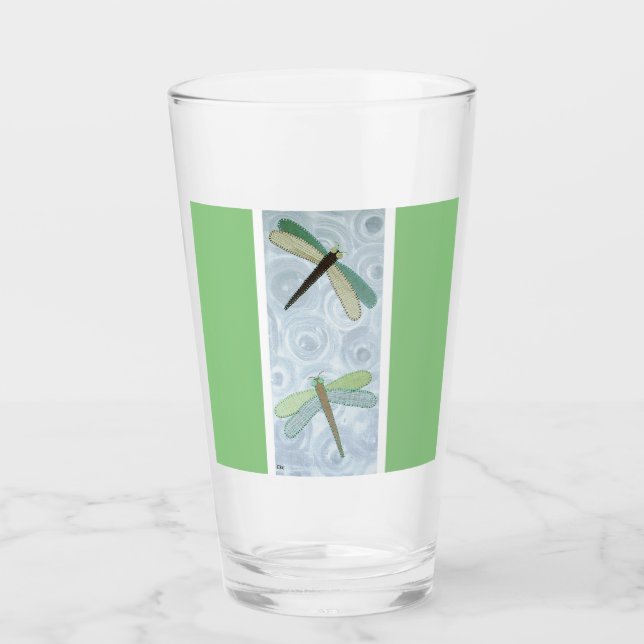 Copo De Pint 2 Dragonflies #1 (Frente)