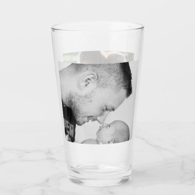 Copo De Pint 2 Foto Personalizado Duplo Lado  (Frente)