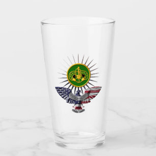 Copo De Pint 3ª Taça de Vidro de Águia Personalizada com Regime