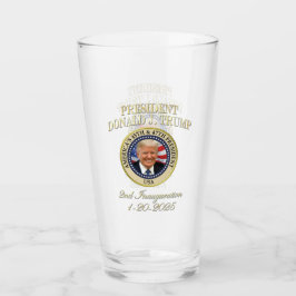 Copo De Pint 47.º Presidente Donald Trump Inauguração Keepsasas