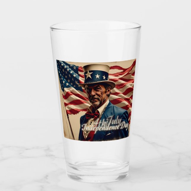 Copo De Pint 4 de Julho – Espírito de Independência (Frente)