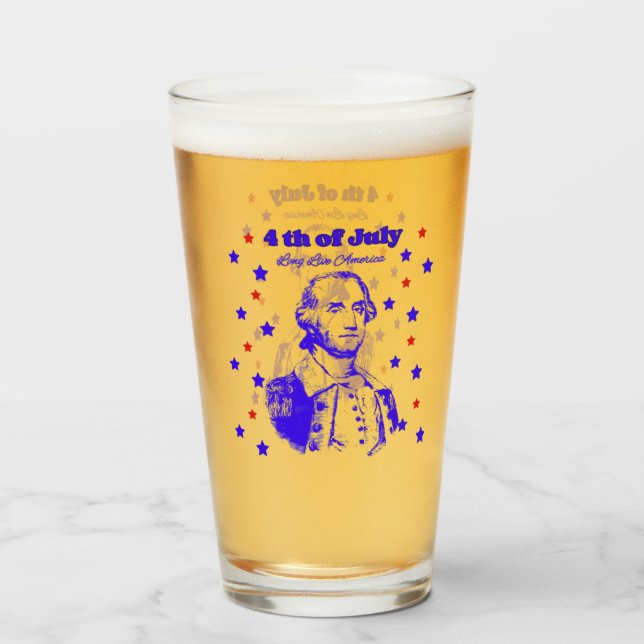Copo De Pint 4th of July (Frente (Preenchido))