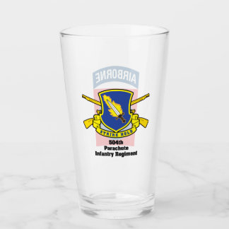 Copo De Pint 504.o PIR 82.o Divisão aérea "Beer Glass"