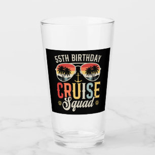 Copo De Pint 55.º Aniversário da Família Cruise Squad Matching