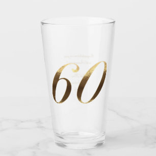 Copo De Pint 60º Aniversário do Casamento de Diamante de Aniver