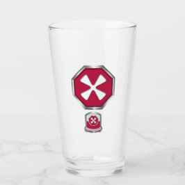 Copo De Pint 8º Patch do Exército e Insignia