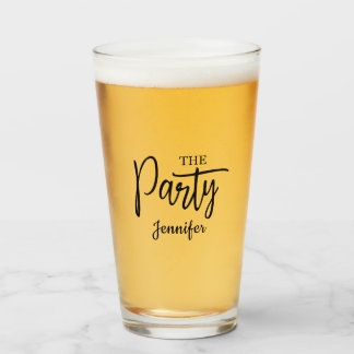 Copo De Pint A Bachelorette Do Partido Moderno Personalizada