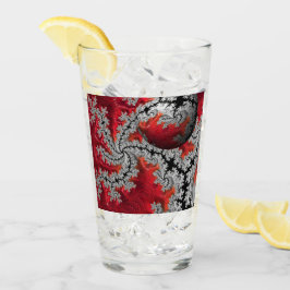 Copo De Pint A Beleza de Mandelbrots Glass Tumbler