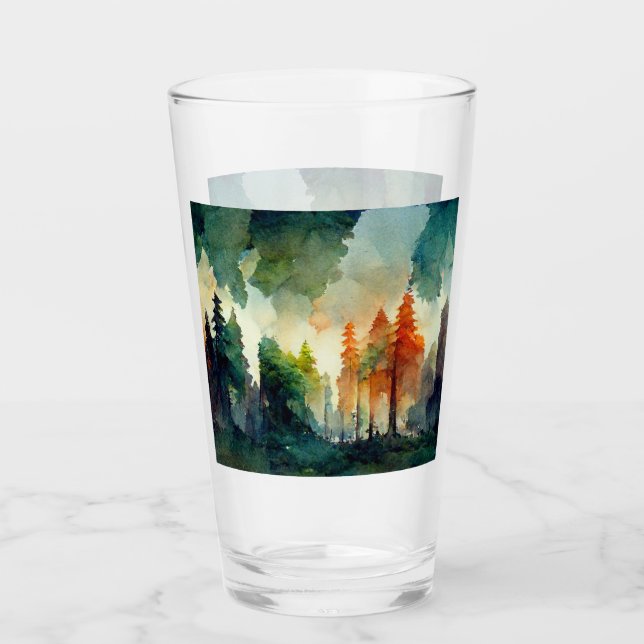 Copo De Pint A Floresta (natureza) (Frente)
