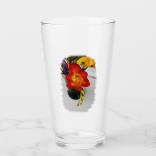 Copo De Pint A freesia vermelha