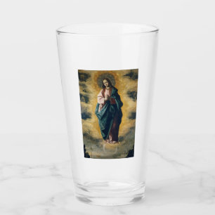 Copo De Pint A Radiância Celestial da Imaculada Conceição Arte