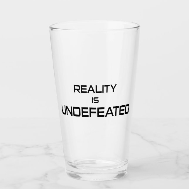 Copo De Pint A Realidade Não É Derrotada (Frente)
