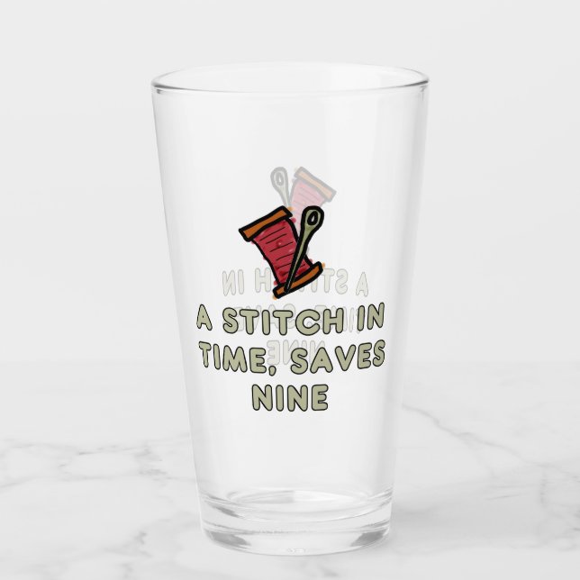 Copo De Pint A Stitch In Time (Frente)