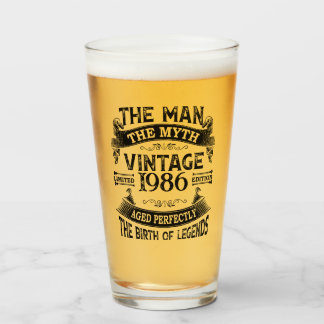Copo De Pint A Taça Man The Myth Vintage Edition