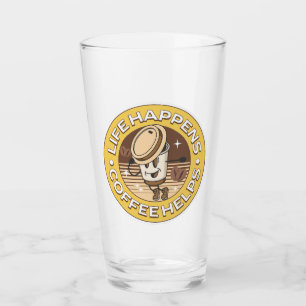 Copo De Pint A vida ajuda o café