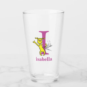 Copo De Pint ABC do Dr. Seuss: Letra I - Roxo Adicione seu No