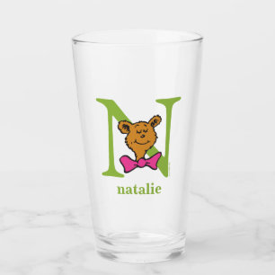 Copo De Pint ABC do Dr. Seuss: Letra N - Verde Adicione seu n