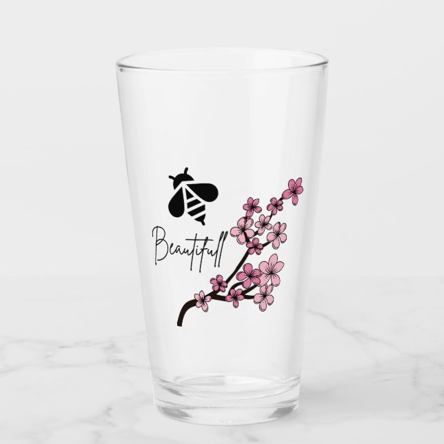 Copo De Pint abelha bela (Frente)