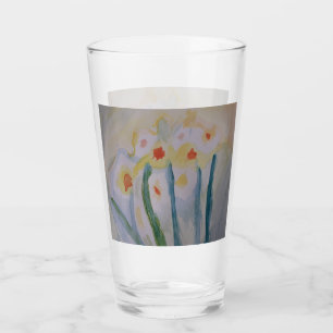 Copo De Pint Abstrato Daffodils