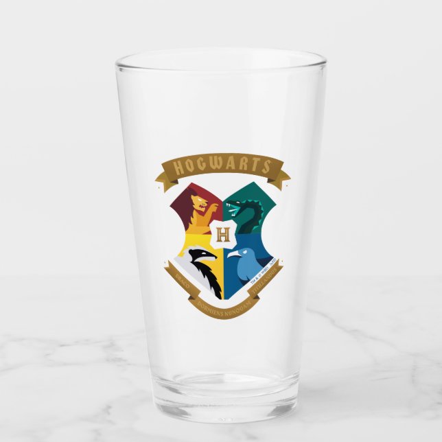 Copo De Pint Abstrato HOGWARTS™ Crest (Frente)