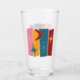 Copo De Pint Abstrato retângulo Boomerang Stars Meio século