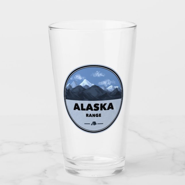 Copo De Pint Acampamento Alasca Range (Frente)