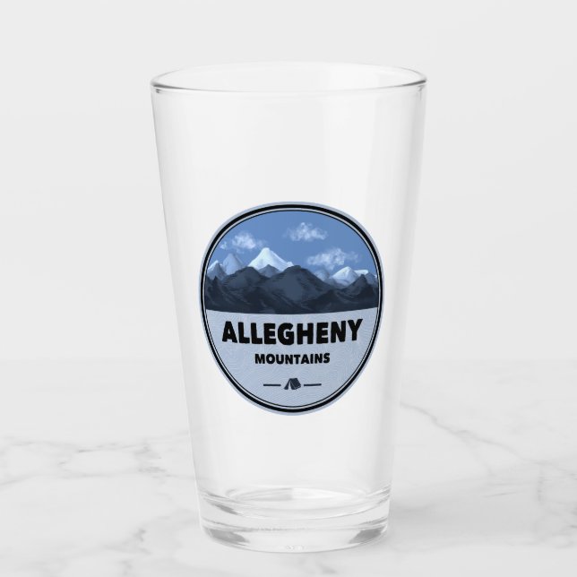 Copo De Pint Acampamento das Montanhas Alegeny (Frente)