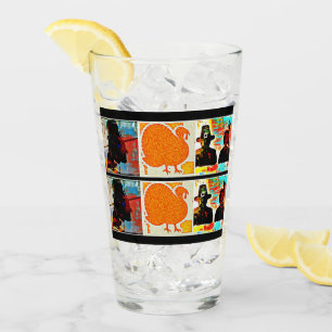 Copo De Pint Ação de Graças da Arte Moderna