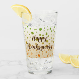 Copo De Pint Ação de Graças Pumpkins