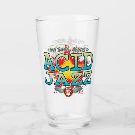 Copo De Pint Acid Jazz Soul Glass Tumbler