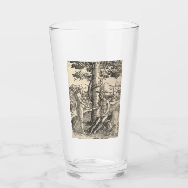 Copo De Pint Adão e Eva: A Queda do Homem (Lucas van Leyden) (Frente)