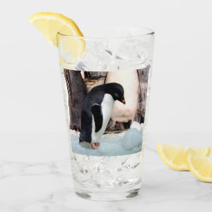 Copo De Pint Adélie Penguin Glass Tumbler