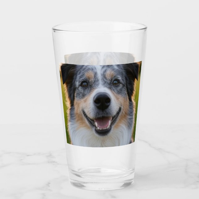Copo De Pint Adicionar Foto Pet Personalizar (Frente)