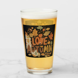 Copo De Pint Adoro o outono 16oz