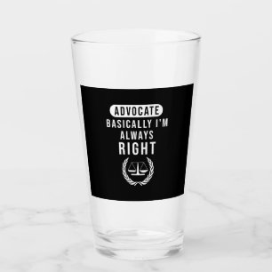 Copo De Pint Advogado Basicamente Advogado Tem Sempre Razão