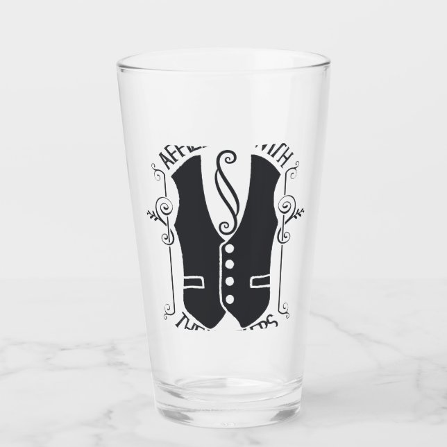 Copo De Pint Afiliados Aos Hustlers (Frente)