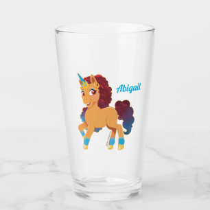 Copo De Pint Afro Unicorn Divino Prancing