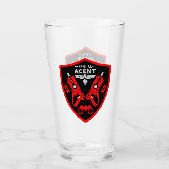Copo De Pint Agente Especial Kid (Frente)