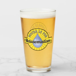 Copo De Pint Água é para o metasomatismo