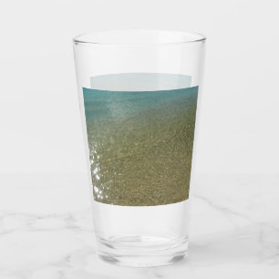 Copo De Pint Água na Praia I Fotografia Abstrata da Natureza