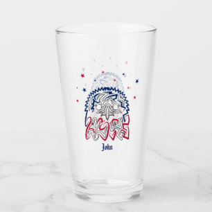 Copo De Pint Águia Americana do Dia da Independência