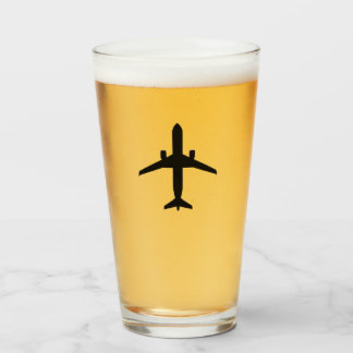 Copo De Pint Airplane Pint Glass