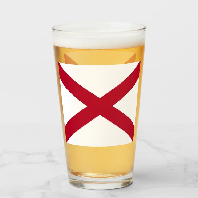 Copo De Pint Alabama (Frente (Preenchido))