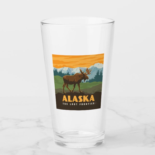 Copo De Pint Alasca | Moose Fronteira (Frente)