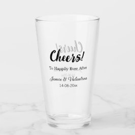 Copo De Pint Alegra-se a ser feliz para sempre depois de adicio